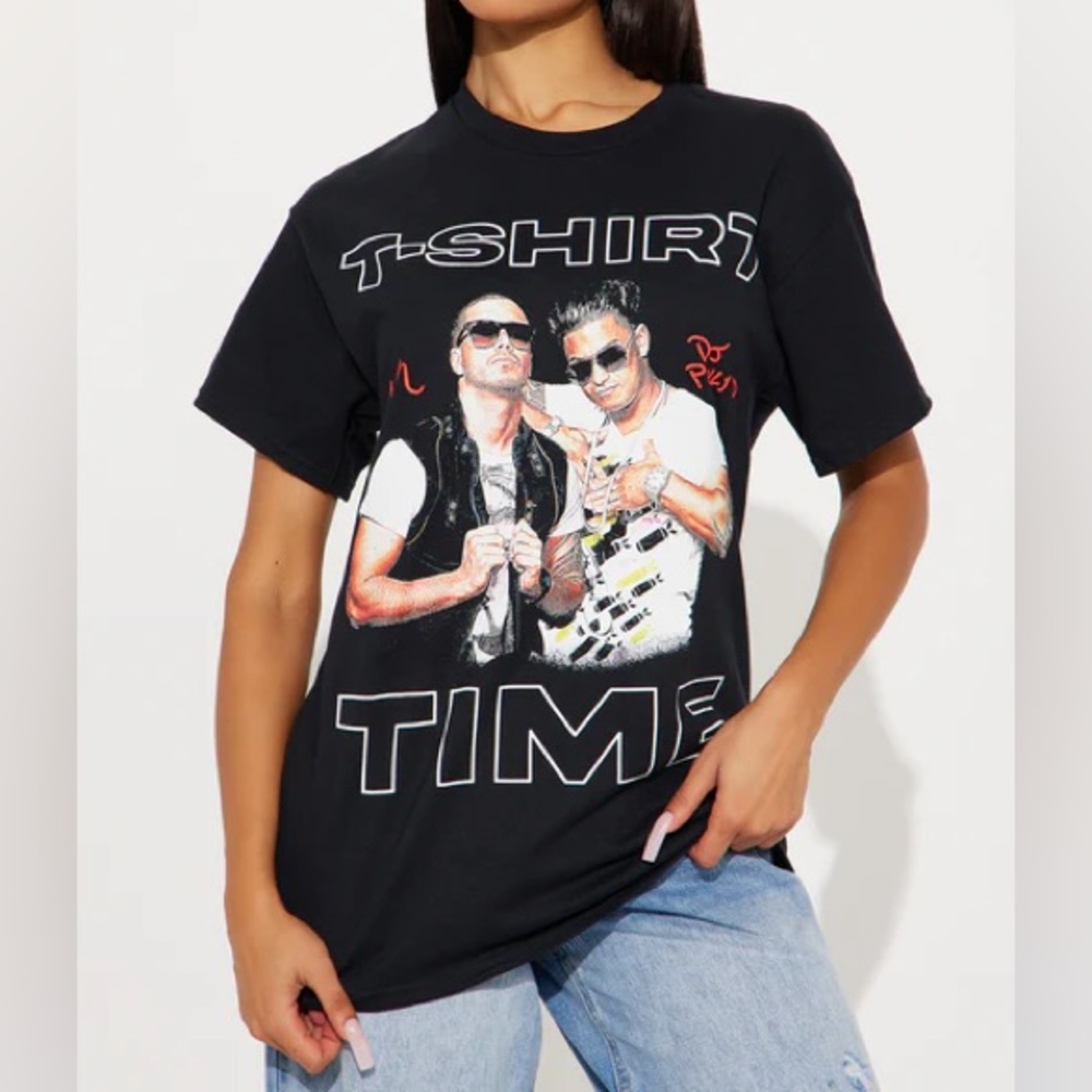 Jersey Shore Graphic Oversized T-Shirt NEW 🏷️